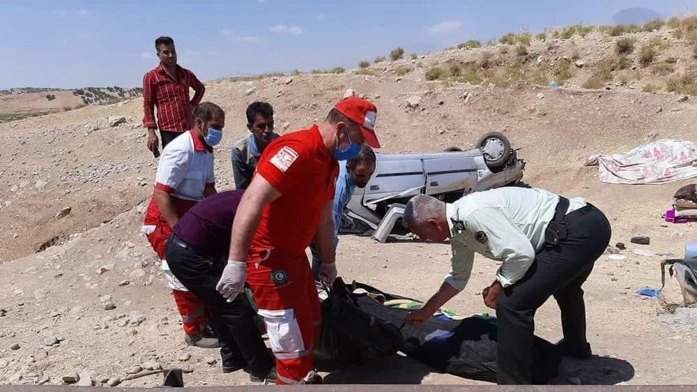 واژگونی پژو ۴۰۵ در کیلومتر ۷۰ محور خرم آباد به پلدختر در پنج کیلومتری روستای چم دیوان رخ داد، در این تصادف متاسفانه ۳ تن از هم وطنان عزیزمان جان باختند،