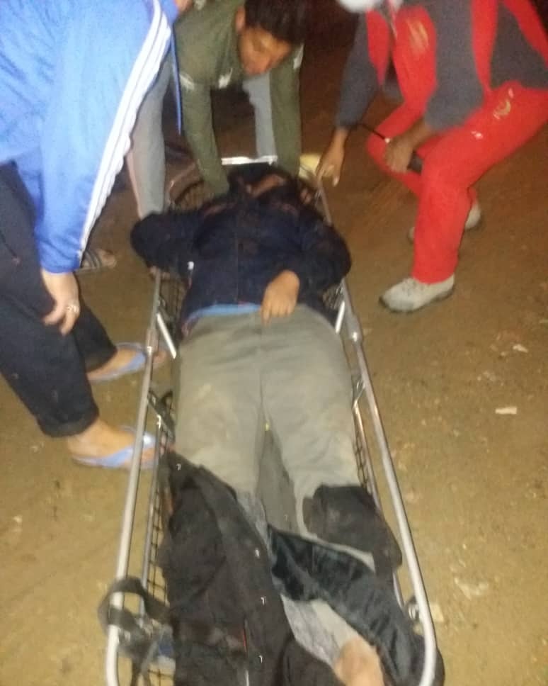 نجات جان جوان حادثه دیده از ارتفاعات شمال شهر خرم آباد