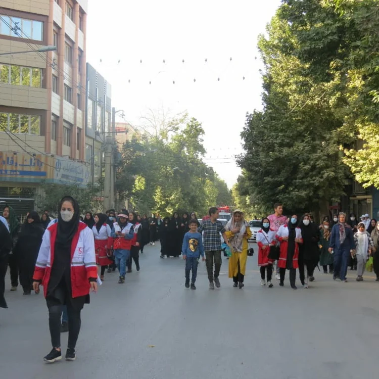 همایش بزرگ پیاده روی خانوادگی به مناسبت دهه امامت و ولایت و هفته عفاف و حجاب