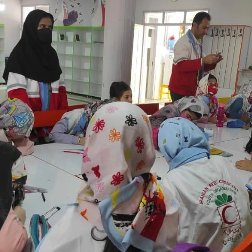 افتتاحیه طرح شوق رویش جوانان جمعیت هلال احمر شهرستان پلدختر
