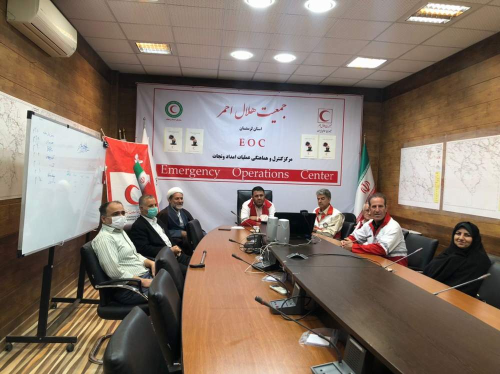 آئین نکوداشت شهدای امدادگر هلال احمر لرستان برگزار شد