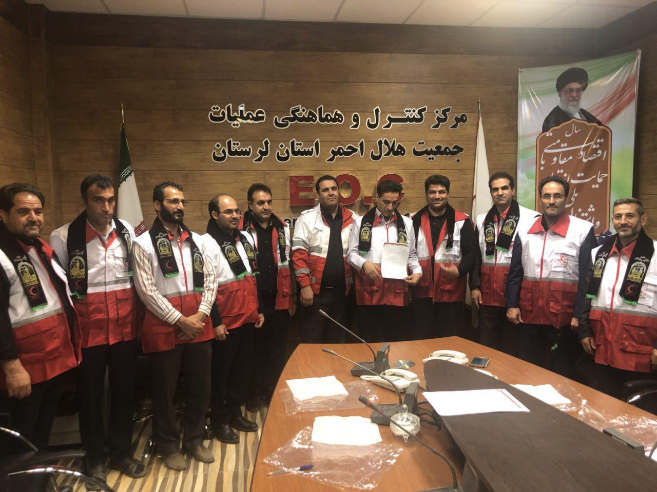 دیدار ریئیس دانشگاه پیام نور با مدیر عامل جمعیت هلال احمر